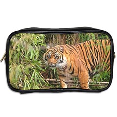 Tiger 1 Toiletries Bag (Two Sides) from ArtsNow.com Back