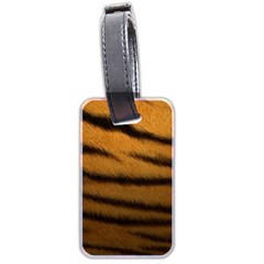 Tiger 1 Luggage Tag (two sides) from ArtsNow.com Back