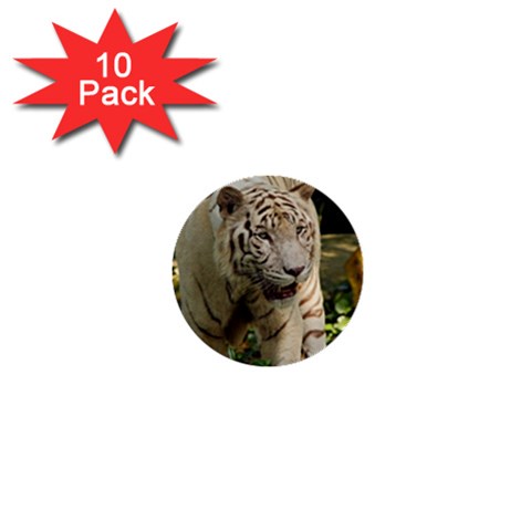 Tiger 2 1  Mini Button (10 pack)  from ArtsNow.com Front