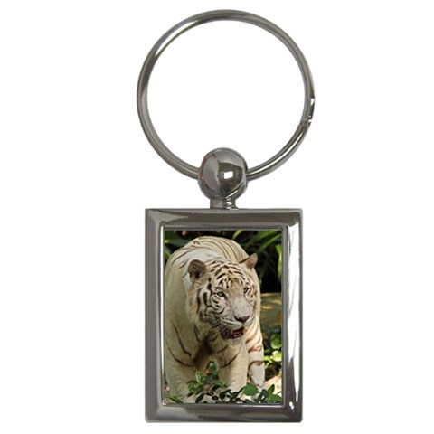 Tiger 2 Key Chain (Rectangle) from ArtsNow.com Front