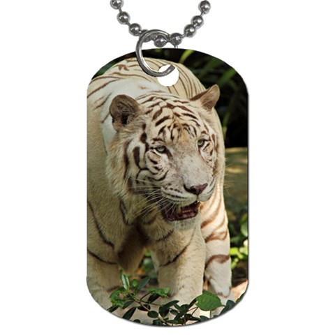 Tiger 2 Dog Tag (One Side) from ArtsNow.com Front