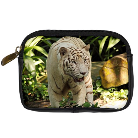 Tiger 2 Digital Camera Leather Case from ArtsNow.com Front