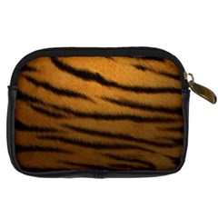 Tiger 2 Digital Camera Leather Case from ArtsNow.com Back