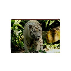 Tiger 2 Cosmetic Bag (Medium) from ArtsNow.com Back