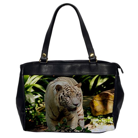 Tiger 2 Oversize Office Handbag (One Side) from ArtsNow.com Front