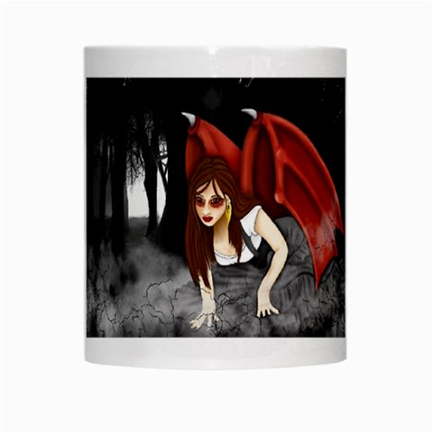 Crimson Wings White Mug from ArtsNow.com Center