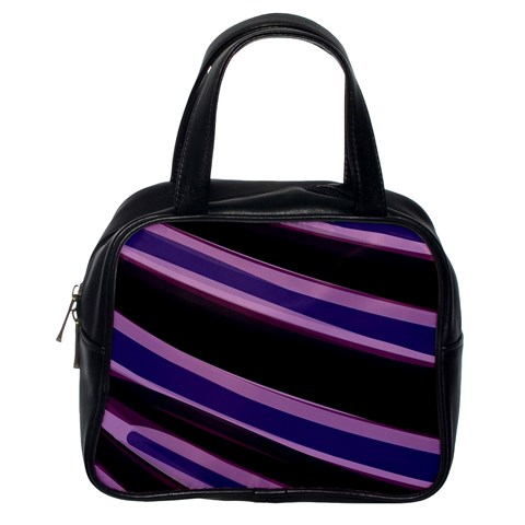 Purple Tiger Custom Classic Handbag (One Side) from ArtsNow.com Front