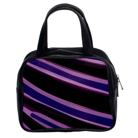 Purple Tiger Custom Classic Handbag (Two Sides) from ArtsNow.com Front