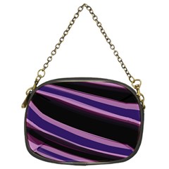 Purple Tiger Custom Chain Purse (Two Sides) from ArtsNow.com Front