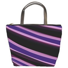 Purple Tiger Custom Bucket Bag from ArtsNow.com Front