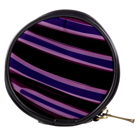 Purple Tiger Custom Mini Makeup Bag from ArtsNow.com Front