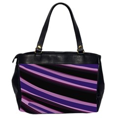 Purple Tiger Custom Oversize Office Handbag (Two Sides) from ArtsNow.com Back