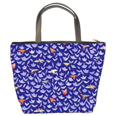 Bluebird Custom Bucket Bag from ArtsNow.com Back