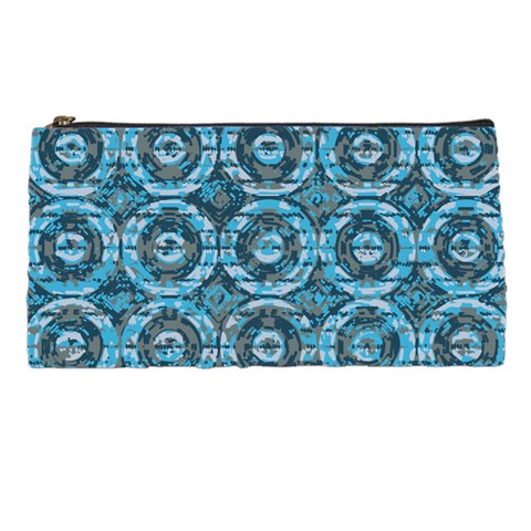 Cool Blue Custom Pencil Case from ArtsNow.com Front