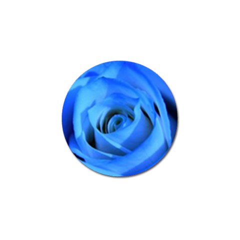 Blue Rose Custom Golf Ball Marker from ArtsNow.com Front