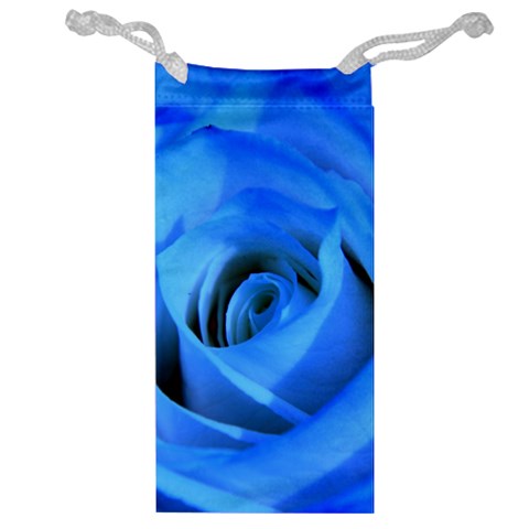 Blue Rose Custom Jewelry Bag from ArtsNow.com Front