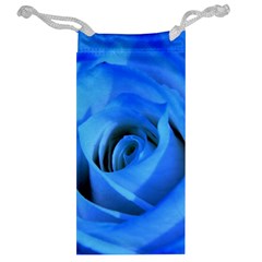 Blue Rose Custom Jewelry Bag from ArtsNow.com Back