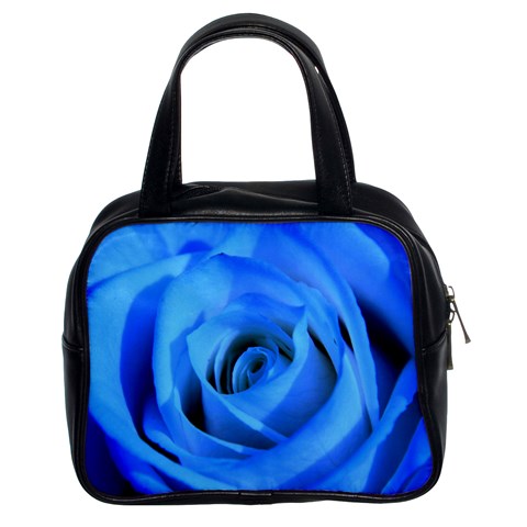 Blue Rose Custom Classic Handbag (Two Sides) from ArtsNow.com Front