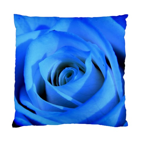 Blue Rose Custom Cushion Case (One Side) from ArtsNow.com Front