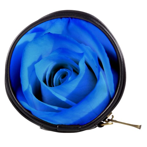 Blue Rose Custom Mini Makeup Bag from ArtsNow.com Front