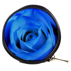 Blue Rose Custom Mini Makeup Bag from ArtsNow.com Front