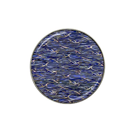 Blue Guile Custom Hat Clip Ball Marker from ArtsNow.com Front