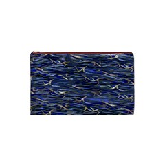 Blue Guile Custom Cosmetic Bag (Small) from ArtsNow.com Front