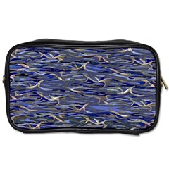 Blue Guile Custom Toiletries Bag (Two Sides) from ArtsNow.com Front