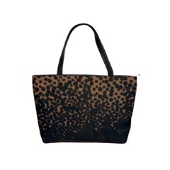 Brown Leopard Custom Classic Shoulder Handbag from ArtsNow.com Front