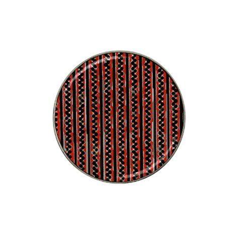 Red Tigio Custom Hat Clip Ball Marker (10 pack) from ArtsNow.com Front