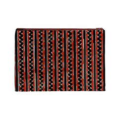 Red Tigio Custom Cosmetic Bag (Large) from ArtsNow.com Back