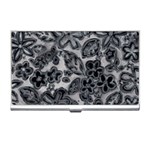 Gray Paisley Custom Business Card Holder