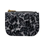 Gray Paisley Custom Mini Coin Purse