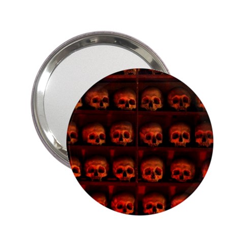 skulls  2.25  Handbag Mirror from ArtsNow.com Front