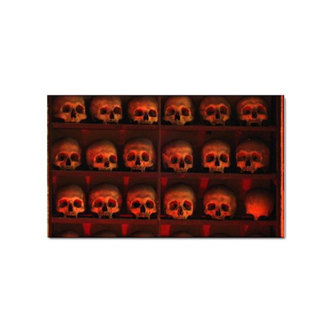 skulls  Sticker (Rectangular) from ArtsNow.com Front