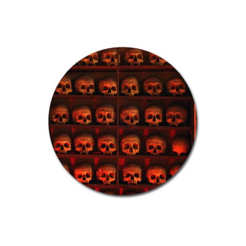 skulls  Magnet 3  (Round) from ArtsNow.com Front