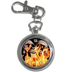 skulls and flames Key Chain Watch