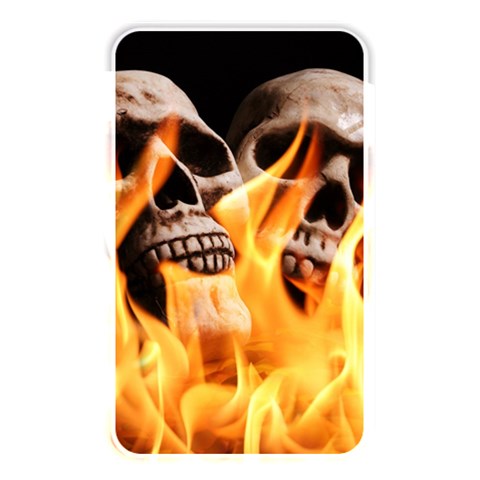 skulls and flames Memory Card Reader (Rectangular) from ArtsNow.com Front