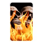 skulls and flames Memory Card Reader (Rectangular)