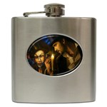 steampunk guy Hip Flask (6 oz)