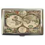 world-map1689 Cigarette Money Case