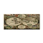 world-map1689 Hand Towel