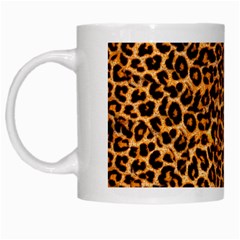 Leopard White Mug from ArtsNow.com Left