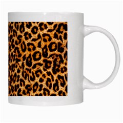 Leopard White Mug from ArtsNow.com Right