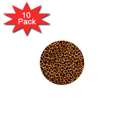 Leopard 1  Mini Button (10 pack)  from ArtsNow.com Front