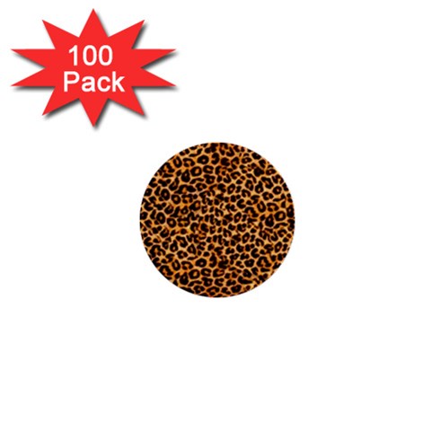 Leopard 1  Mini Button (100 pack)  from ArtsNow.com Front