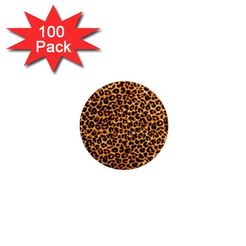 Leopard 1  Mini Magnet (100 pack)  from ArtsNow.com Front