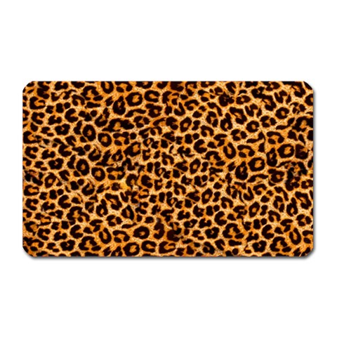 Leopard Magnet (Rectangular) from ArtsNow.com Front