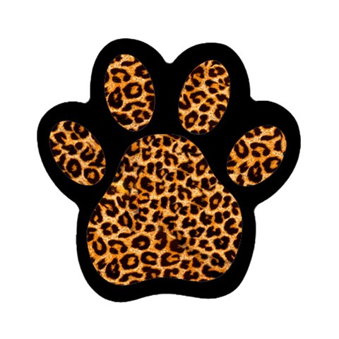 Leopard Magnet (Paw Print) from ArtsNow.com Front