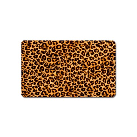 Leopard Magnet (Name Card) from ArtsNow.com Front